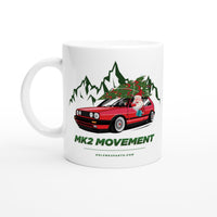 MK2Movement Christmas White 11oz Ceramic Mug