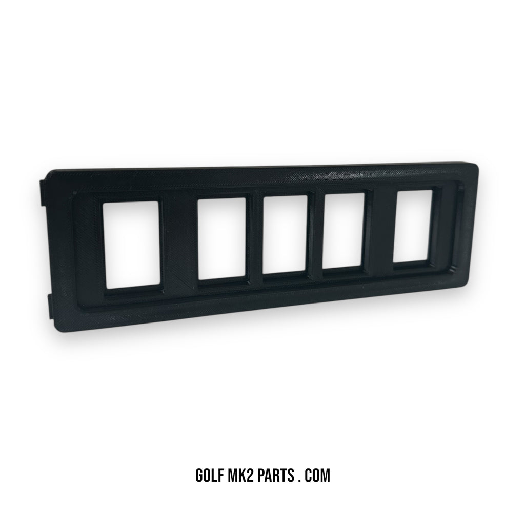 Power window panel for Votex console 3D printed