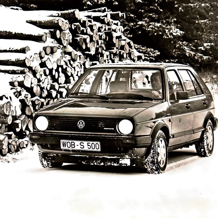 Golf MK2 Syncro Newspaper picture + text  (PDF File)