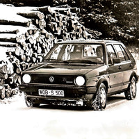 Golf MK2 Syncro Newspaper picture + text  (PDF File)