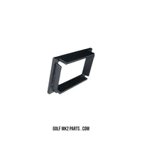 Power window switch plate adapter for dashboard frame