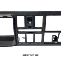 Power window switch plate adapter for dashboard frame