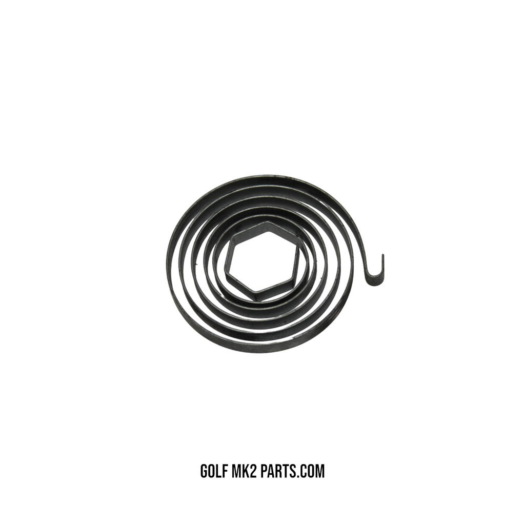 Seatbelt winder spring