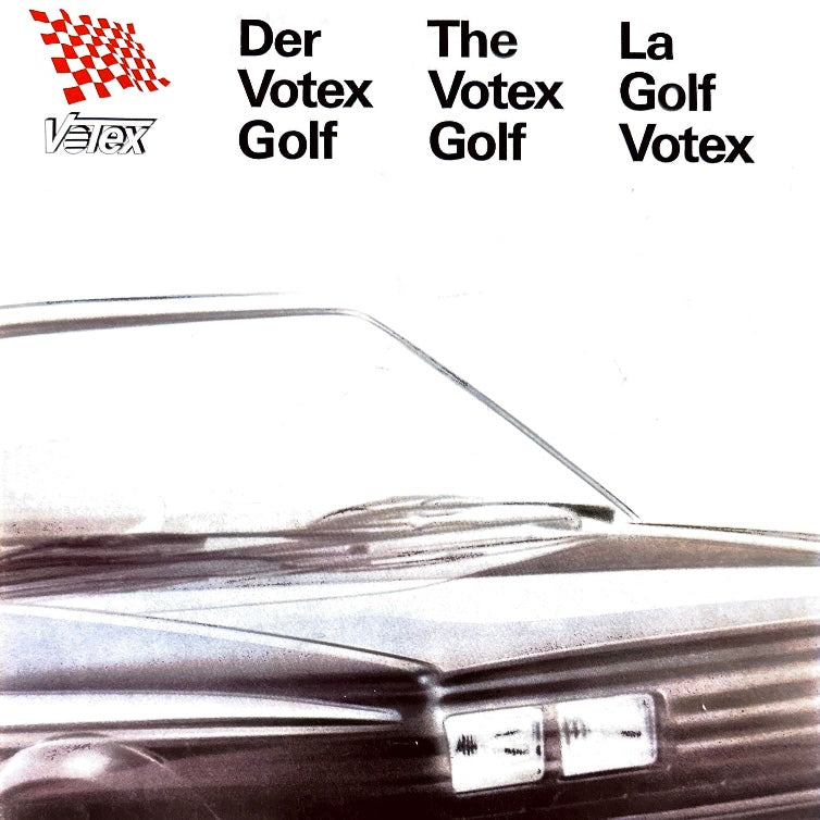 Golf MK2 Votex Accessories Brochure  (PDF File)