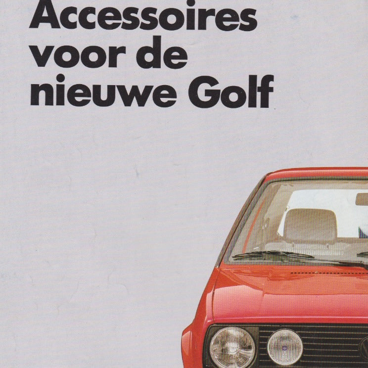 Golf MK2 Votex accessories brochure  (PDF File)
