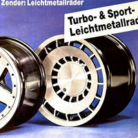 Zender Tuning Brochure Rims / alloys  (PDF File)