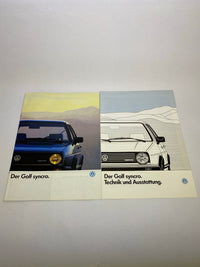 Brochure Golf Syncro