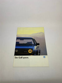 Brochure Golf Syncro