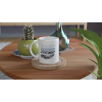 MK2Movement Zender White 11oz Ceramic Mug